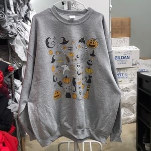 Halloween Sweatshirt , Pumpkin Sweatshirt